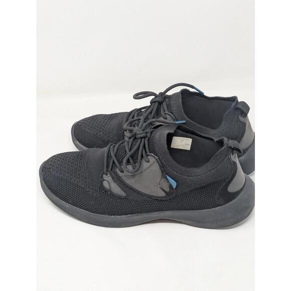 Vessi Everyday 2.0 Mens Size 11 Running Shoes Sneakers Onyx Black Waterproof - Picture 3 of 7